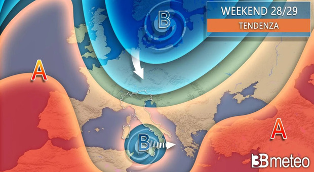 Meteo, weekend all'insegna del maltempo: aria polare in arrivo dal Nord Europa. Le previsioni