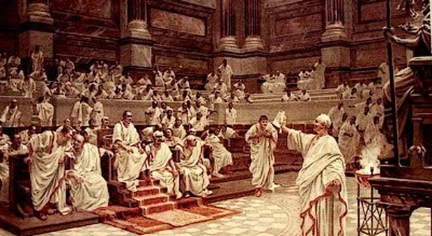 21 ottobre 63 a.C. Marco Tullio Cicerone ottiene il decreto per fronteggiare Catilina