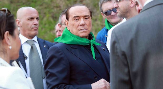 Silvio Berlusconi a Porzus