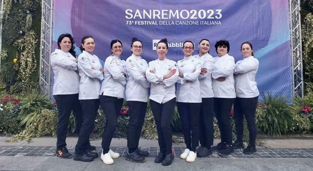 Le chef venete alla conquista di Sanremo: piatti della tradizione per cantanti e discografici