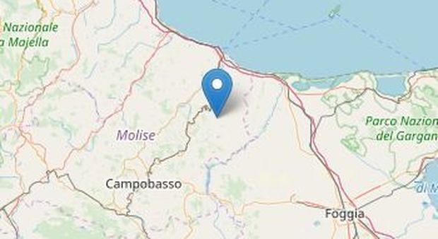 Terremoto, scossa in mattinata in Molise: avvertita anche a Campobasso