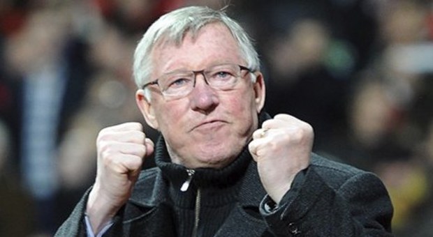 Alex Ferguson "motivatore" per la Ryder Cup: la bandiera dello United carica gli europei