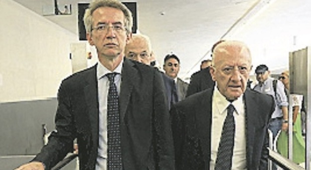 Vincenzo De Luca e Gaetano Manfredi