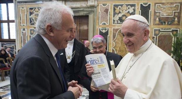 Il Papa indica la linea editoriale dell'Avvenire: «Poveri e migranti la vostra agenda»