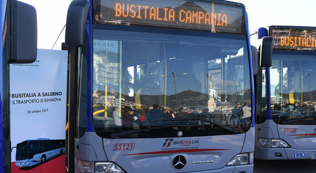 Disagi per un'improvviso sciopero degli autisti di Busitalia Campania