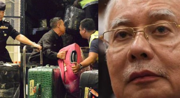 Guardaroba pieno di gioielli e soldi: confiscati gli averi dell'ex primo ministro malese
