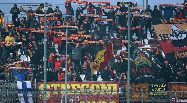 Il Benevento vuole l'urlo degli 11mila allo stadio