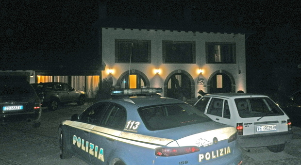 La villa dell'industriale rapinato il 16 febbraio 2012 a Blessaglia