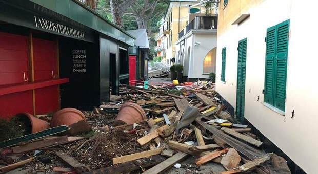 Maltempo in Liguria, distrutta la Langosteria: il ristorante vip di Paraggi
