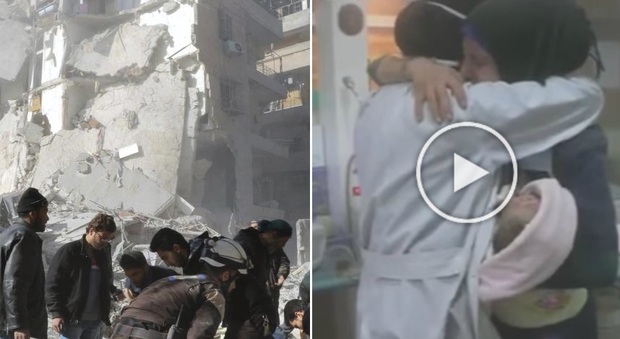Putin bombarda Aleppo, tra le vittime molti bimbi: “I nati prematuri via dall'incubatrice” - Guarda