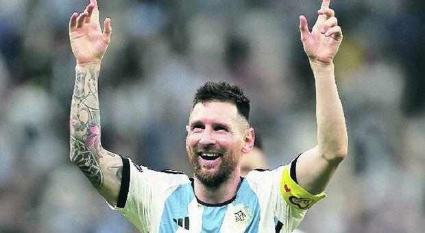 Leo Messi dopo la vittoria sulla Croazia