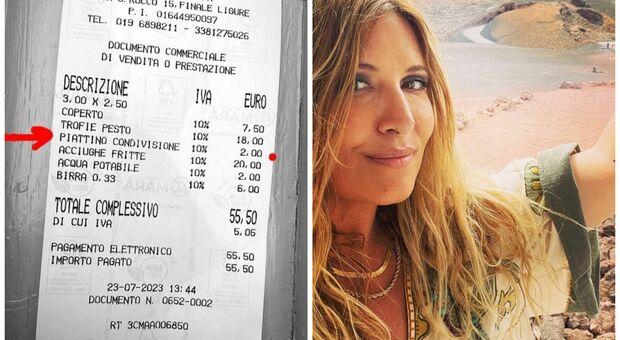 «Un piattino per condividere le trofie? Due euro in più». L'incredibile caso in Liguria, il post di Selvaggia Lucarelli