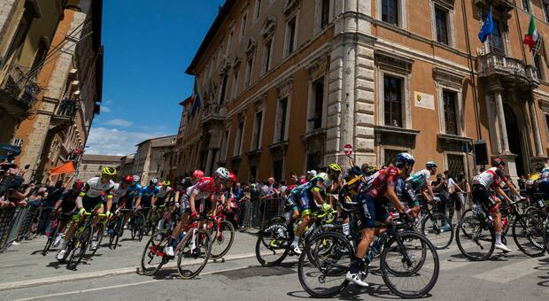 Il Giro a Perugia nel 2021