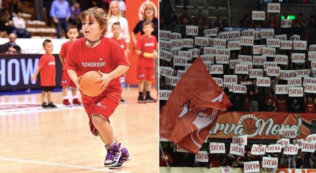Un minuto di applausi per Sveva, la piccola giocatrice di basket morta di cancro a 8 anni