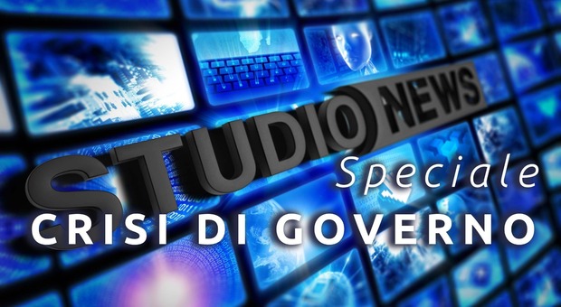 Crisi di Governo, puntata speciale di Studionews in onda martedì 26 luglio