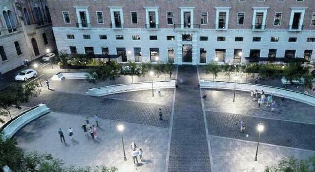 Roma, ecco la nuova piazza San Silvestro: hotel di lusso e circondata dal verde