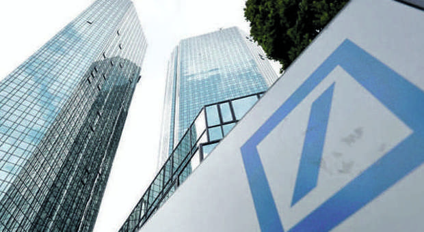 Faro Bce sulla Deutsche Bank fanno paura i suoi titoli tossici