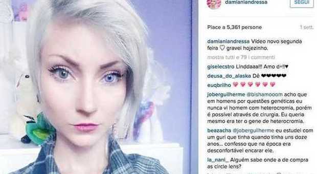 Andressa Damiani, la barbie girl (Instagram)