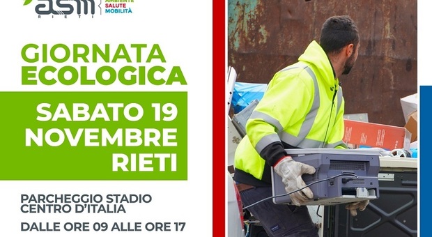 Sabato 19 novembre torna la Giornata ecologica allo stadio Centro d'Italia