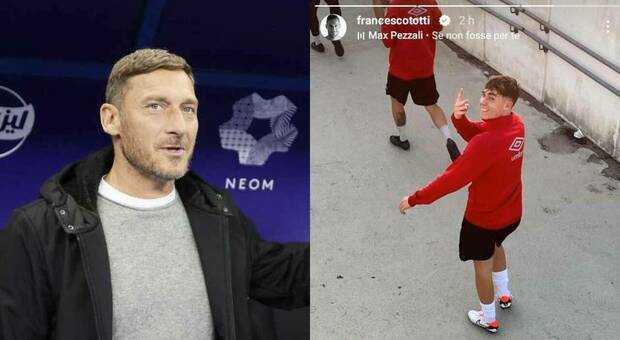 Totti, il figlio Cristian dal Frosinone Primavera al Rayo Vallecano: e Francesco le segue anche a Madrid
