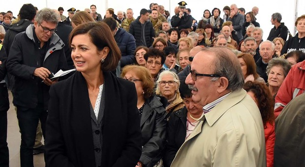 Terremoto, Boldrini rinuncia alla visita «Tanto lavoro, non voglio intralciare»