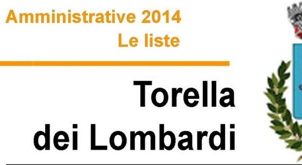 Amministrative 2014 - Le Liste TORELLA DEI LOMBARDI