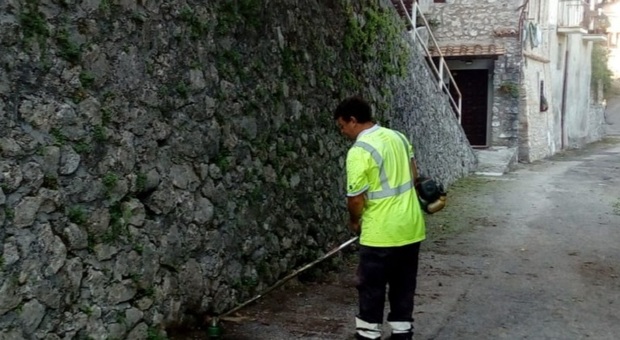 Piano manutenzione e pulizia a rotazione sul territorio: interventi nella frazione di Lugnano