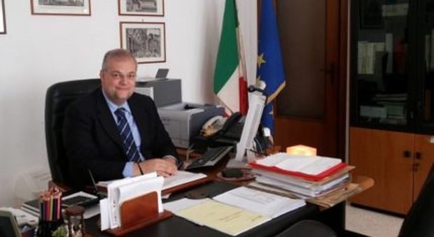 Il sindaco di Cassino Carlo Maria D'Alessandro