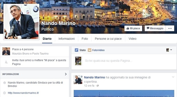 La pagina di Nando Marino