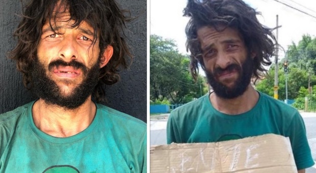 «Da senzatetto a modello», il taglio di capelli che gli ha cambiato la vita: «Quello non era il vero me»