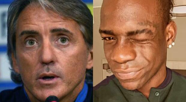 Mario Balotelli, Roberto Mancini rassicura: «Non è la mossa della disperazione»