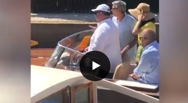 Sorpresa a Torcello: a pranzo da Cipriani ci sono George Clooney e Amal