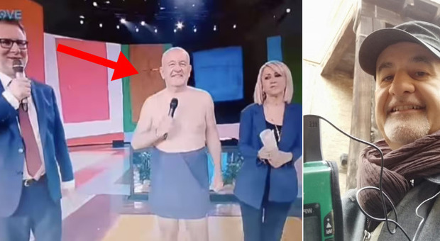 Prof nudo in tv da Fabio Fazio, ma a scuola manca da tre mesi per un infortunio: il gesto naturista gli è costato un'istruttoria