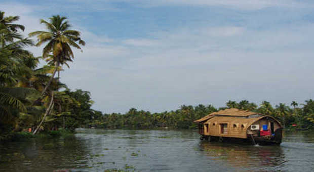Le backwater del Kerala