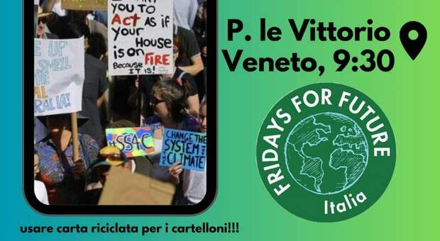 Ambiente, studenti in piazza domani a Frosinone con "Friday for future"
