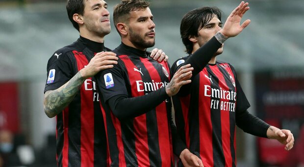 Milan-Benevento 2-0, i rossoneri riprendono la corsa Champions, la decidono Calhanoglu e Theo Hernandez