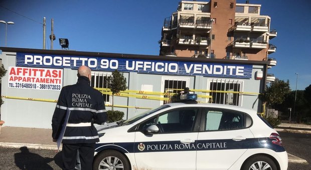 Roma, sequestrati all'Eur uffici vendita di Scarpellini: «Sono abusivi»