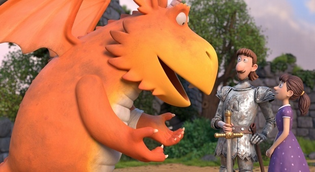 il film d animazione Zog e il topo brigante , storia del drago più perspicace della Dragon School