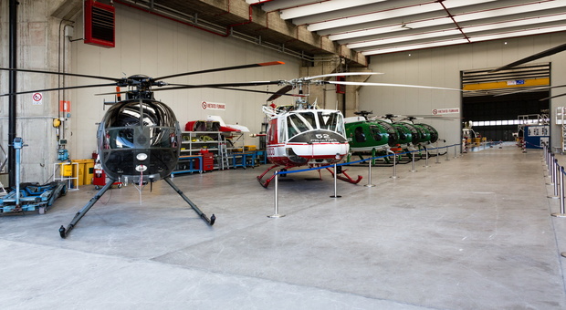 Il gruppo Mag a Monteprandone: «Elicotteri ricondizionati e comfort: il volo perfetto»