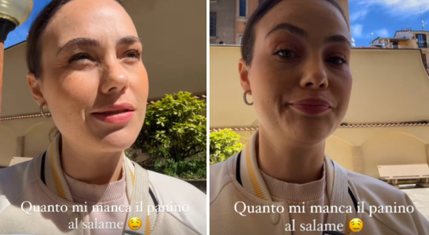 Rosalinda Cannavò incinta: «Quanto mi manca il panino al salame»