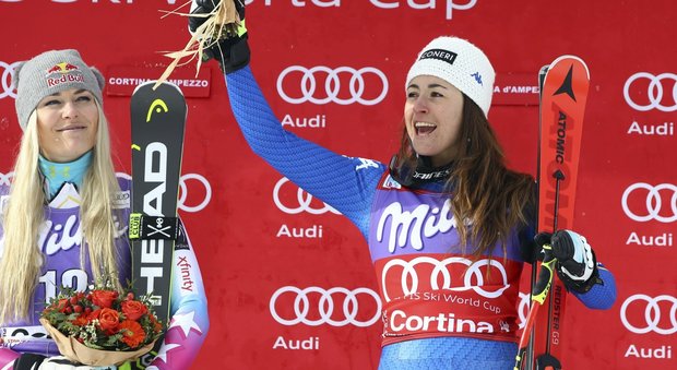 Coppa del Mondo, strepitosa Sofia Goggia vince la discesa libera di Cortina