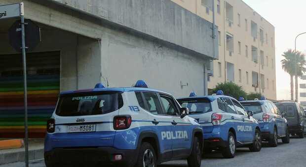 I controlli della polizia a Fermo