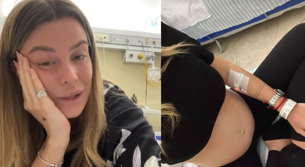 Sophie Codegoni ricoverata in ospedale al sesto mese di gravidanza: «Ho il rene infiammato e dilatato. Devo fare degli accertamenti»
