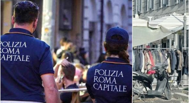 Roma, minacce e insulti ai vigili: così il ras degli ambulanti gestiva il “monopolio delle bancarelle”