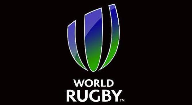 Il logo della federazione mondiale di rugby