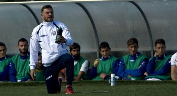 Flavio Catanzani, allenatore dell'Anzio