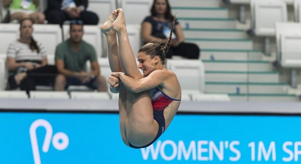 Mondiali, bronzo per Elena Bertocchi nel trampolino da un metro
