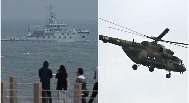 Taiwan, via alle manovre militari della Cina: esercitazioni aeree e marittime. «Così si minaccia la stabilità»