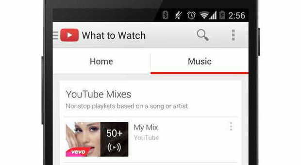 YouTube sfida Spotify e lancia Music Key: musica in streaming