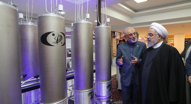 Il presidente Rohani visita gli impianti di arricchimento dell'Uranio